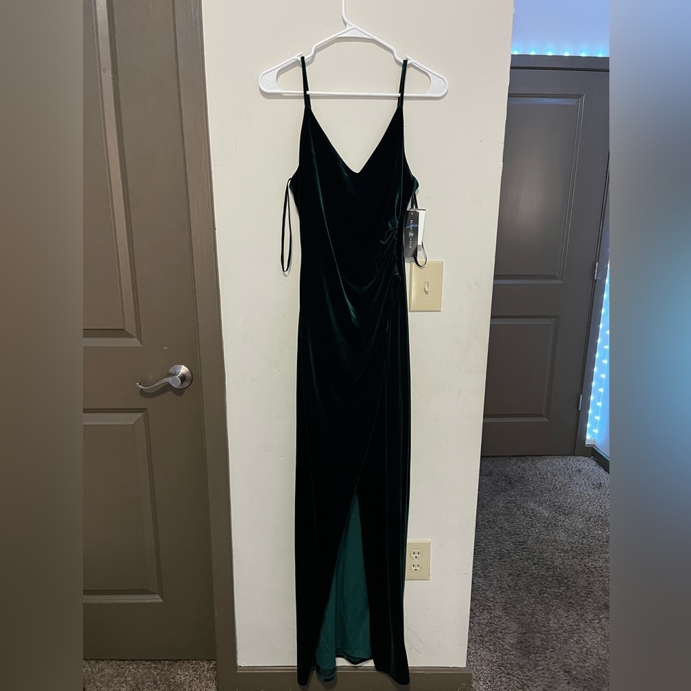 Besty & Adam hunter green dress